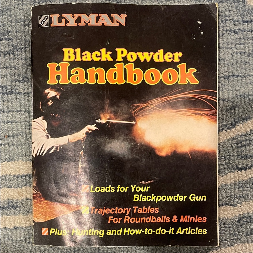 Vintage Lyman Black Powder Handbook